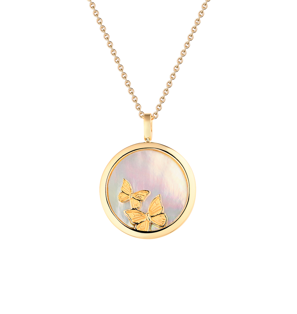Подвеска Carrera y Carrera Baile De Mariposas Yellow Gold DA11702-01(24366) №5