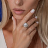 Кольцо No name Akoya Pearl 13,0 mm & Diamonds(19258) №2