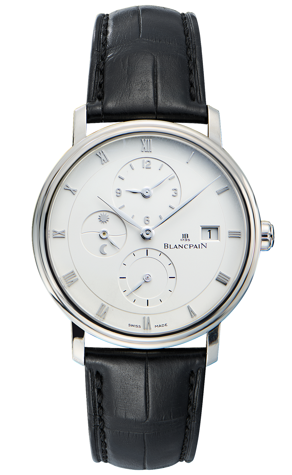 Швейцарские часы Blancpain Villeret Double Time Zoneм 6260-1542-55(34074) №3