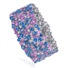 Браслет Yanush Gioielli 79,95 ct Blue & Pink Sapphire & 1,54 ct Diamonds & White Gold(44629) №1