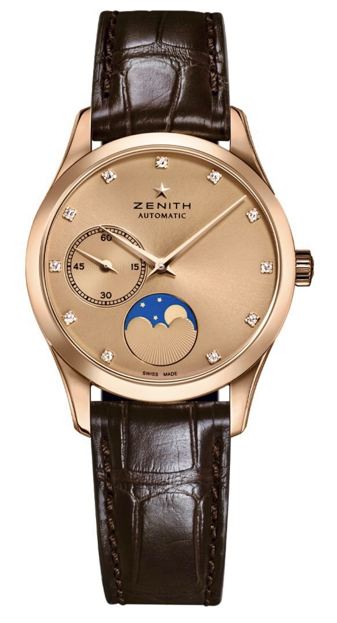 Швейцарские часы Zenith Ultra Thin Lady Moonphase 18.2310.692/95.C498(49452) №2
