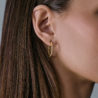Серьги Tiffany & Co Metro Hoop Earrings Medium(49066) №2