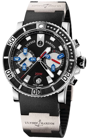 Швейцарские часы Ulysse Nardin Marine Maxi Diver Chronograph 8003-102(45134) №2
