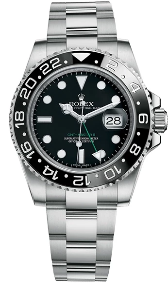 Швейцарские часы Rolex GMT-Master II 40 мм 116710LN(46655) №2