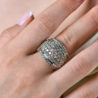 Кольцо No name 3,35 ct Round Cut Diamonds & White Gold(41682) №4