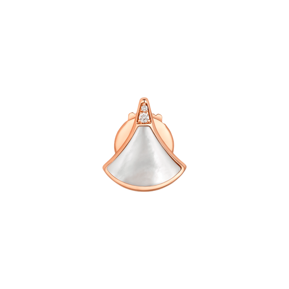 Пусеты Bvlgari Diva's Dream Rose Gold & Mother of Pearl & Diamonds 361992(53400) №4