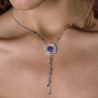 Подвеска Theo Fennell Amethyst and Diamond and White Gold(51072) №2
