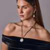Подвеска Cartier Pasha Mother of Pearl & Diamond White Gold(50727) №3