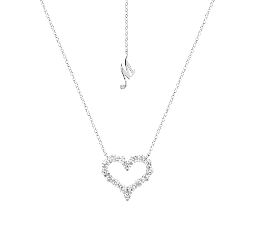 Кулон Mercury Symbols Heart 0,60 сt G/VS MP21068/WG/HR0.60(52880) №2