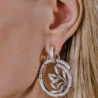 Серьги Carrera y Carrera Bamboo White Gold & Diamonds DA10595(45497) №3