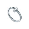 Кольцо Tiffany & Co T1 Ring in White Gold with Diamonds 67795555(29926) №1