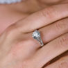 Кольцо No name 2,14 ct L/VS1 Round Diamond White Gold(34138) №2