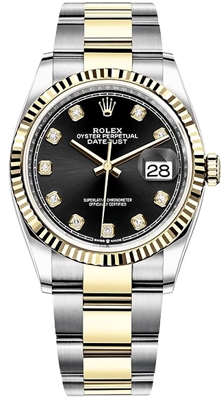 Швейцарские часы Rolex Datejust 36 мм 126233(51407) №2