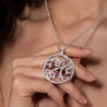 Подвеска Piaget Limelight White Gold Diamonds Pink Sapphires Pendant G33L4300(12585) №2