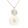 Подвеска ZOCCAI Damasco Rose Gold & Pearl & Diamonds(51136) №1