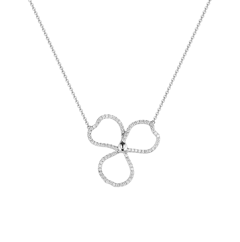 Подвеска Tiffany & Co Paper Flowers Diamond Open Flower(37231) №4