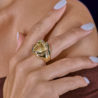Кольцо De Grisogono Coccinelle Collection Diamonds & Yellow Gold(31808) №2
