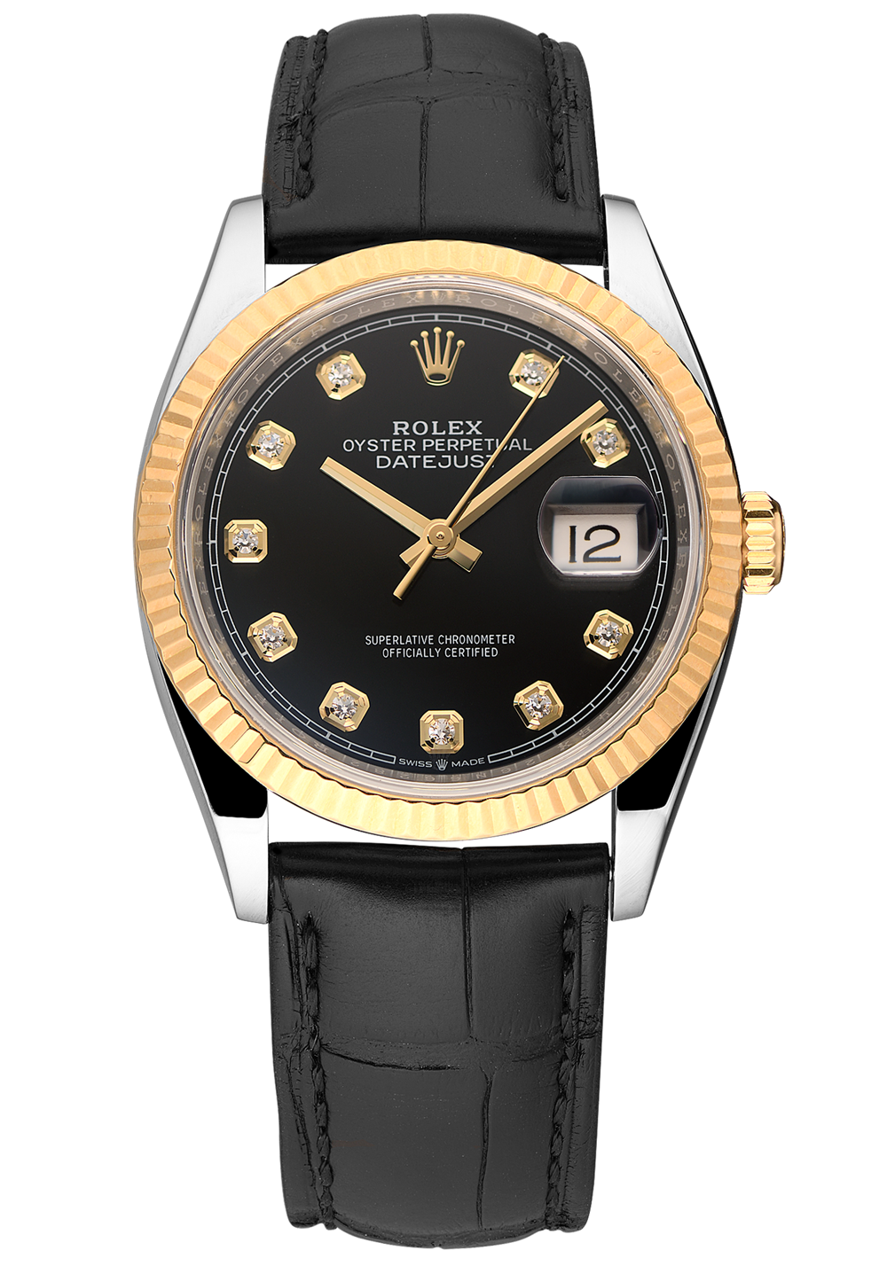 Швейцарские часы Rolex Datejust 36 мм Steel and Yellow Gold 126233-0021(20341) №5