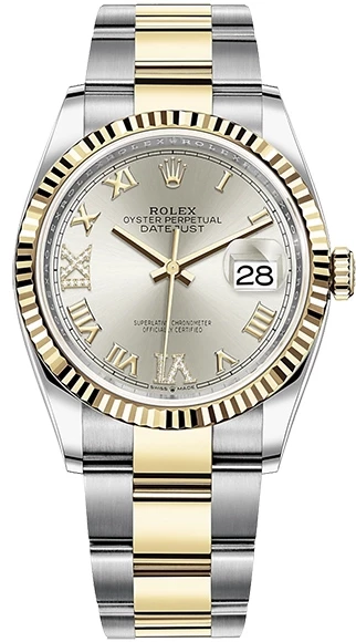 Швейцарские часы Rolex Datejust 36 мм 126233(52865) №2