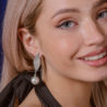 Серьги Ralfdiamonds White Gold Diamonds & 14,5 mm Pearl RDE(15104) №2