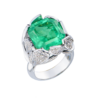 Кольцо No name COLOMBIA EMERALD 11,88 ct Intense Green/VS(54427) №1