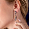 Серьги Casato Sapphire & Diamonds White Gold(13055) №2