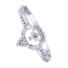 Браслет No name 5,36 ct Round, Baguette, Marquise, Pear Cut Diamonds & White Gold(51547) №1