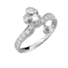 Кольцо Piaget White Gold Diamonds(12945) №1