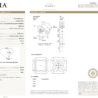 Кольцо GIA 1,00 ct Fancy Brownish Yellow/SI2 Radiant Cut & White Gold(54454) №2