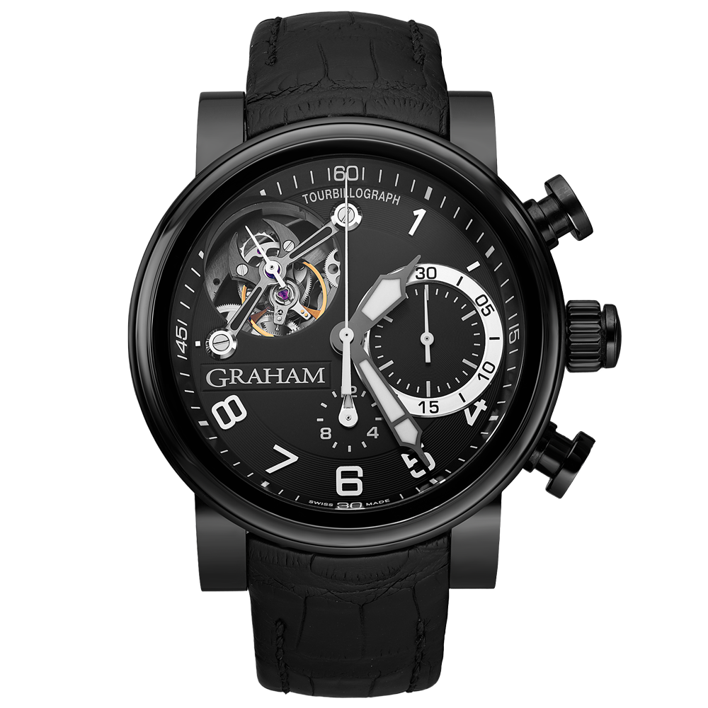 Швейцарские часы Graham Tourbillograph Trackmaster Black 2TWTB.B02A(42910) №3