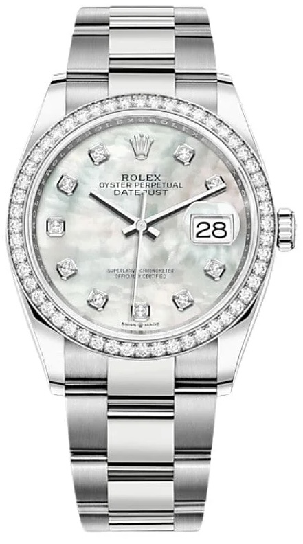Швейцарские часы Rolex Datejust 36 мм 126284RBR(33038) №2