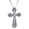 Крест Oro Vitchenza Jewellery 3,01 ct Round Cut Diamonds & Gold Подвеска-брошь(36211) №1