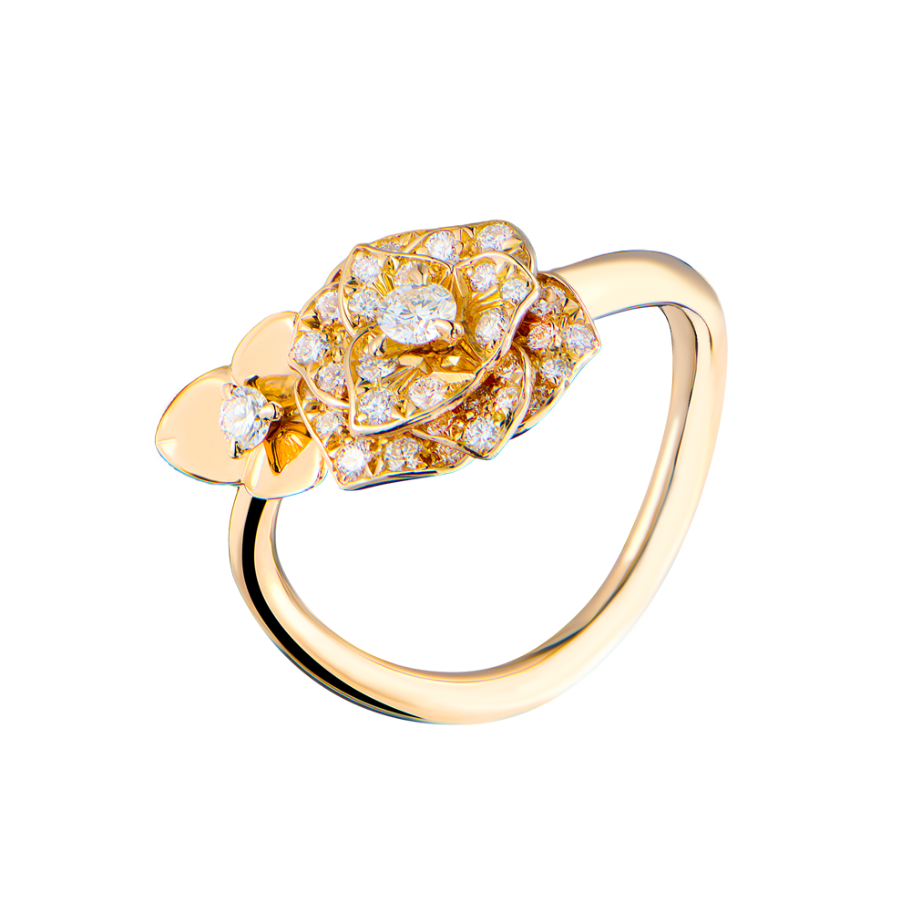 Кольцо Piaget Rose Yellow Gold & Diamonds G34UR700(45417) №4