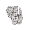 Кольцо Bvlgari Serpenti Viper White Gold & Diamonds (SIZE L) 345227(44413) №2