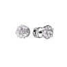 Пусеты No name 0,40 ct H/VS Round Diamonds(44657) №1