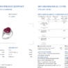 Кольцо No name 8,70 ct Red Ruby Heart & 0,65 ct Diamonds & White Gold(45504) №2
