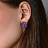 Серьги No name White Gold & Amethyst(54960) №2