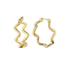 Серьги Tiffany & Co Paloma Picasso Zig Zag Hoop(46064) №1
