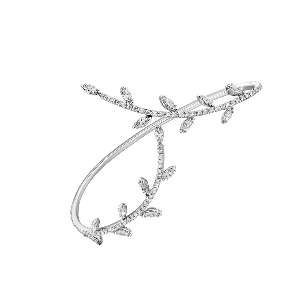 Браслет No name на ладонь 2,80 ct Diamonds & White Gold(31365) №5
