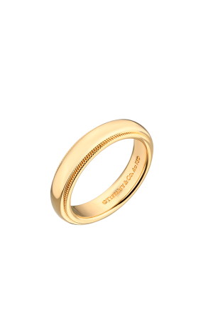 Кольцо Tiffany & Co Together Milgrain Yellow Gold Wedding Band (SIZE 49)(50386) №2