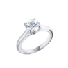 Кольцо Cartier Solitaire 1,03 ct G/VVS1 Round Cut Solitaire 1895 Platinum (SIZE 50) N4163150(49608) №1