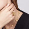 Кольцо Van Cleef & Arpels Frivole 8 Flowers Yellow Gold & Diamonds (SIZE 53) VCARB67700(51035) №3