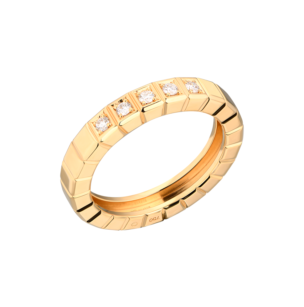 Кольцо Chopard Ice Cube Yellow Gold & Diamonds 824526-0106(33004) №2