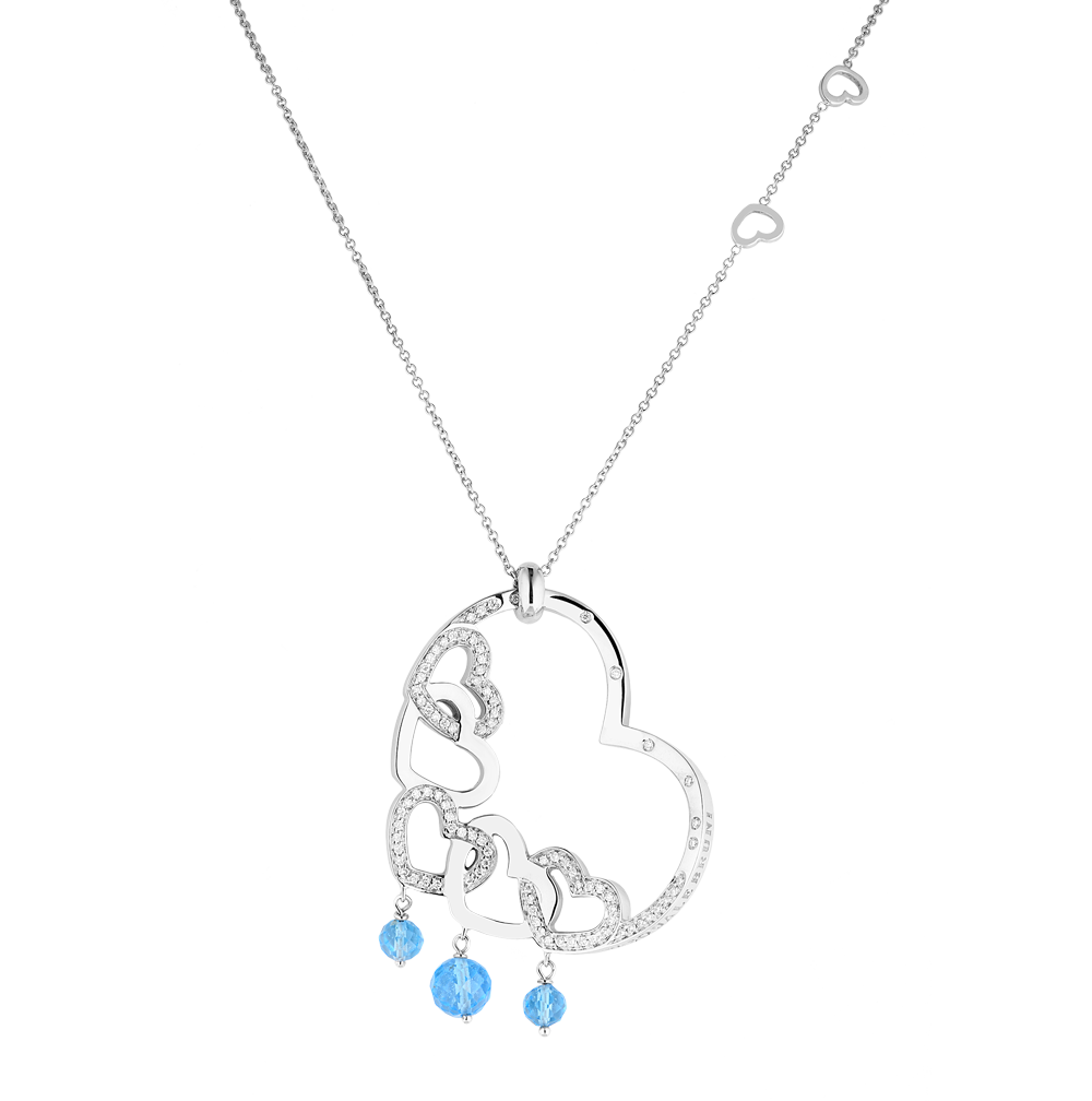 Подвеска Pasquale Bruni Amore White Gold & Diamonds & Topaz(30849) №5