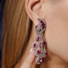 Комплект Arte Diore 52.40 ct Natural Diamonds & 44.35 ct Natural Ruby(17521) №4