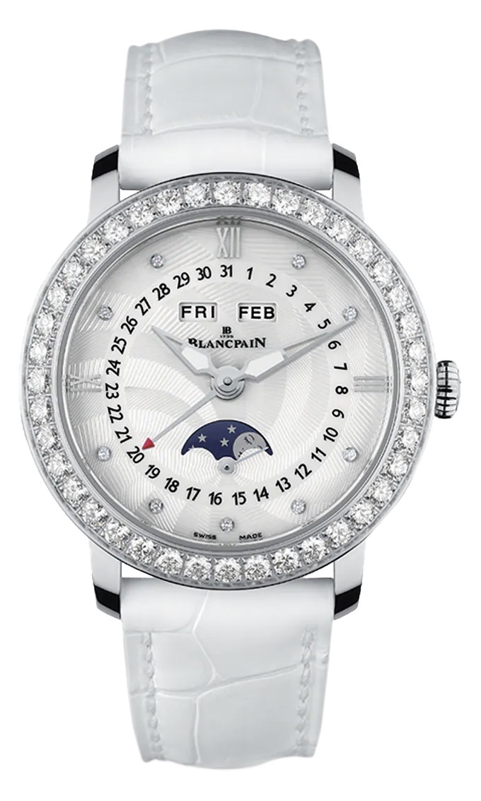 Швейцарские часы Blancpain Women Collection Complete Calendar 3663A-4654-55B(33259) №2