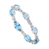 Браслет H.Stern Aquamarine and Diamond Bracelet in White Gold(23057) №1