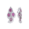 Серьги Carrera y Carrera Peacock White Gold & Sapphire & Diamond(55077) №1