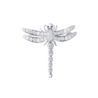 Брошь Tiffany & Co Dragonfly Platinum Diamond 1996 Brooch(55152) №1