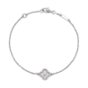 Браслет Van Cleef & Arpels Sweet Alhambra 1 motif White Gold, Diamonds VCARO85600(50517) №1